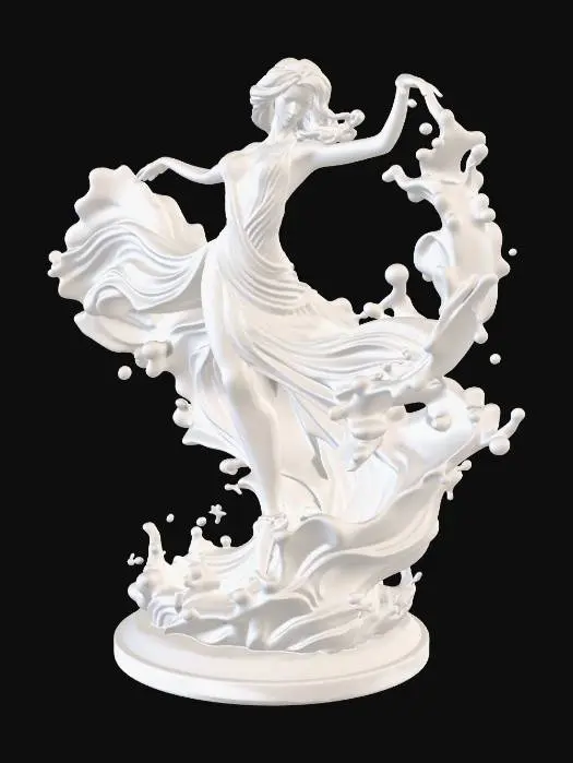 3D model for Milk Wave Dancer