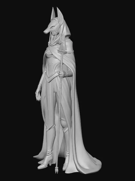 3D model for Midnight Anubis