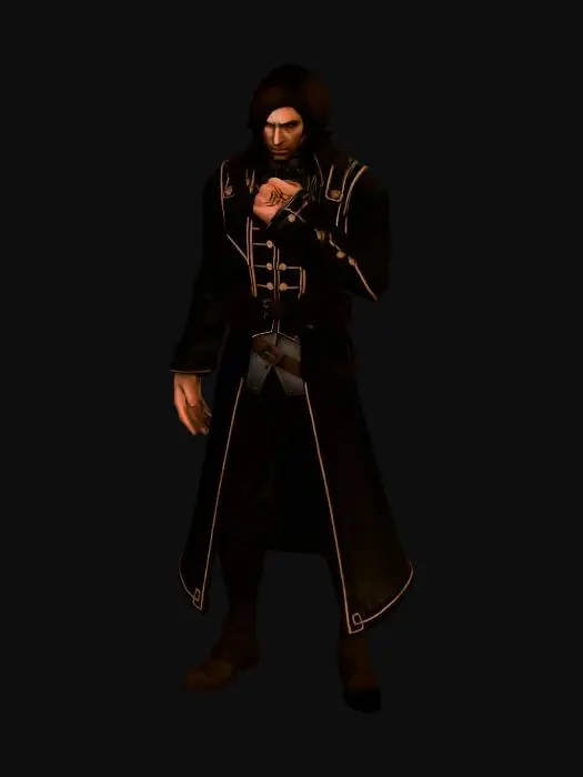3D model for Assassin in a Long Coat