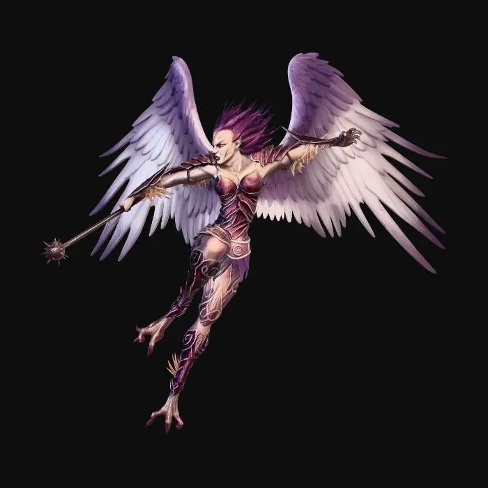 3D model for Winged Warbringer