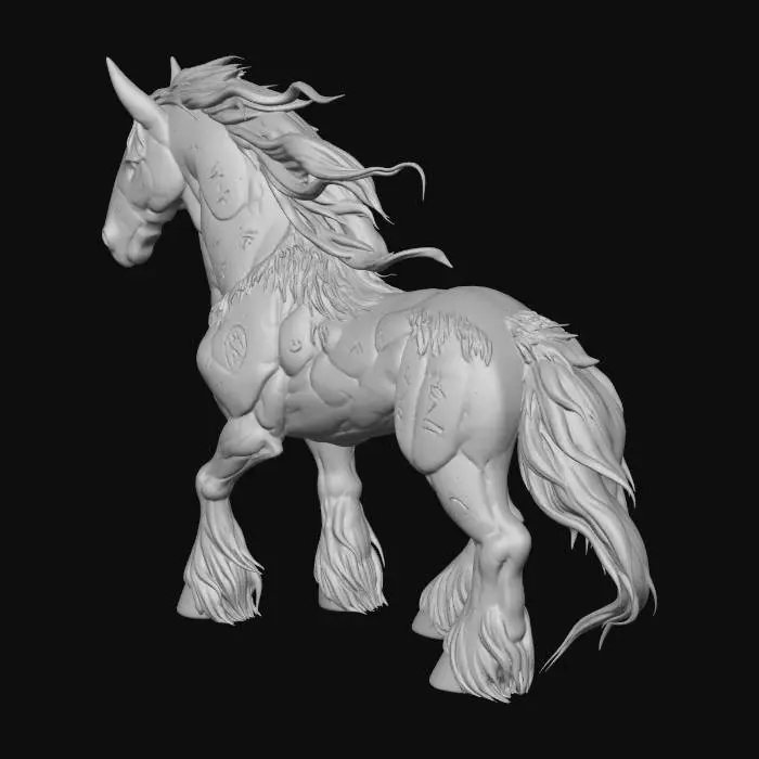3D model for Runic Stone Steed