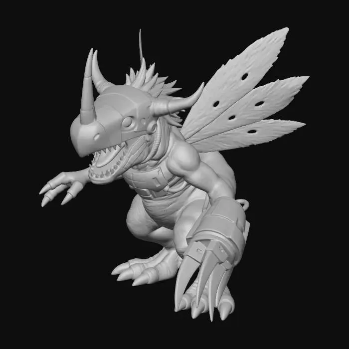 3D model for Ironhorn Dragon