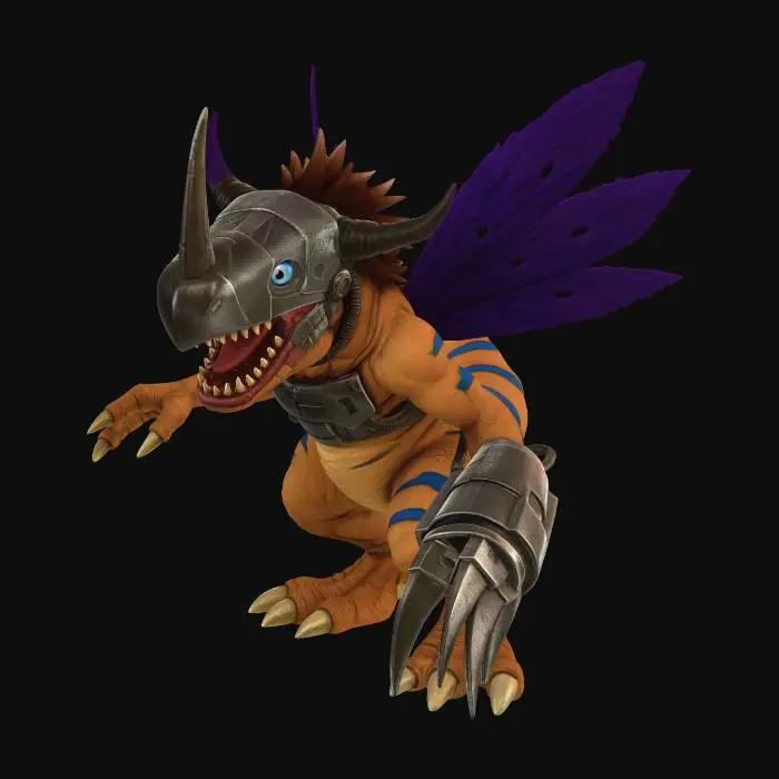 3D model for Ironhorn Dragon