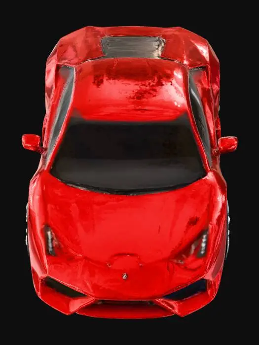 3D model for Red Sports Car