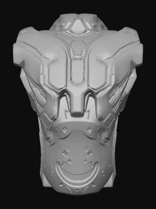 3D model for Harrow Chassis Blueprint