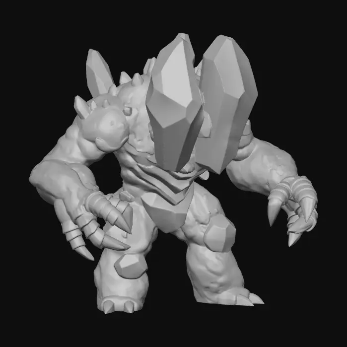 3D model for Amethyst Colossus