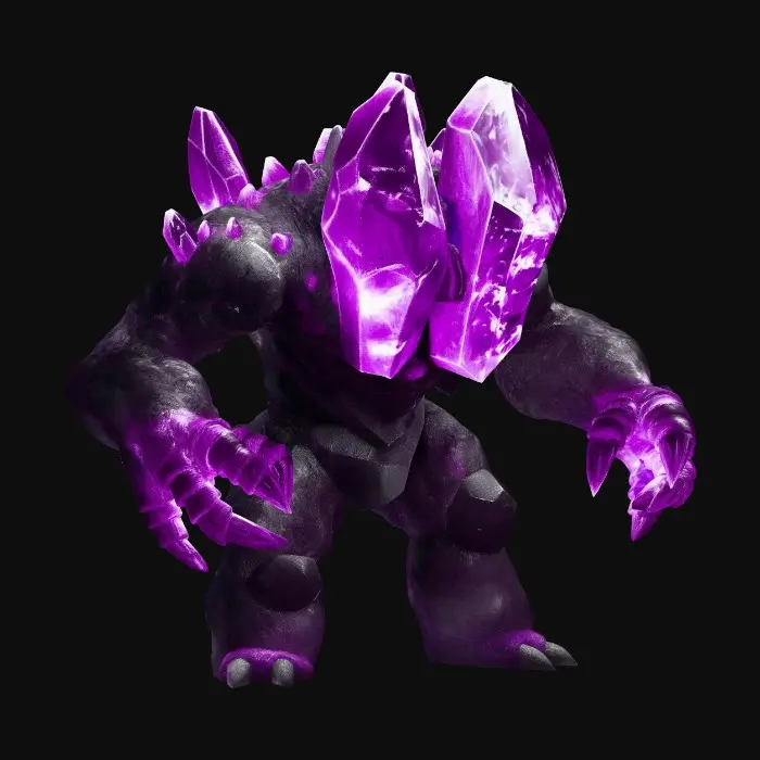 3D model for Amethyst Colossus