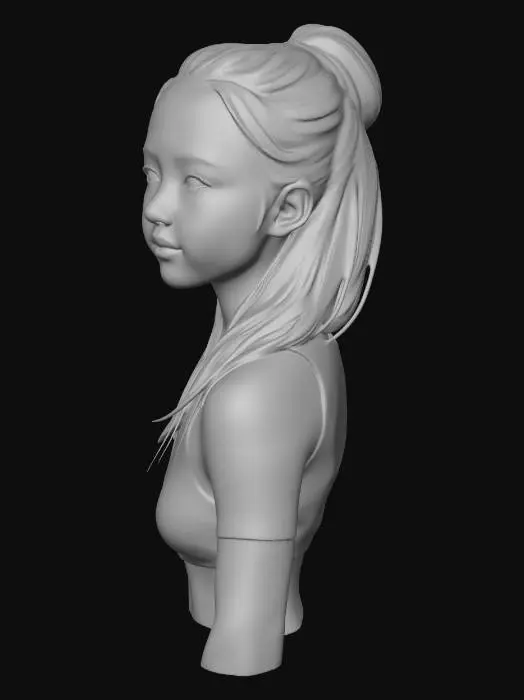 3D model for 小女孩
