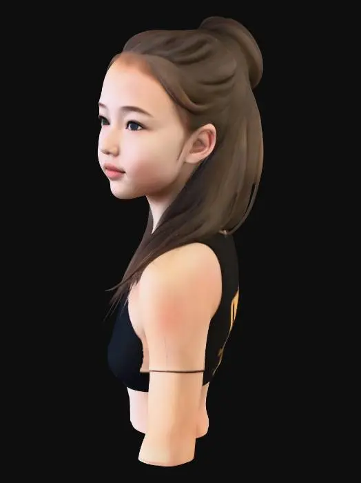 3D model for 小女孩