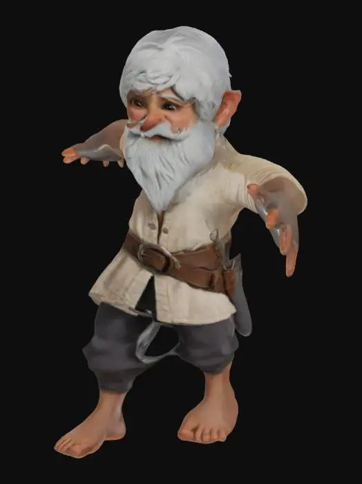 3D model for Gnome Greeting