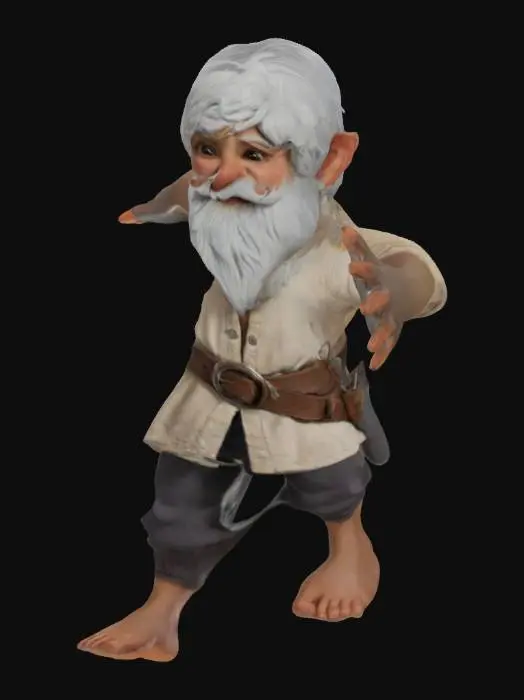 3D model for Gnome Greeting