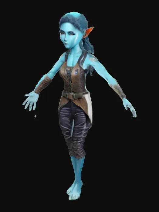 3D model for Elf Embrace