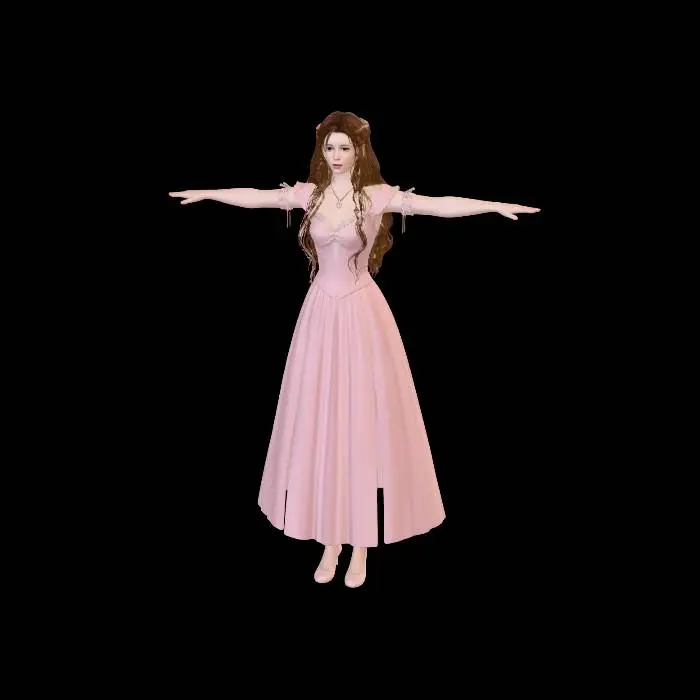 3D model for Pink Reverie