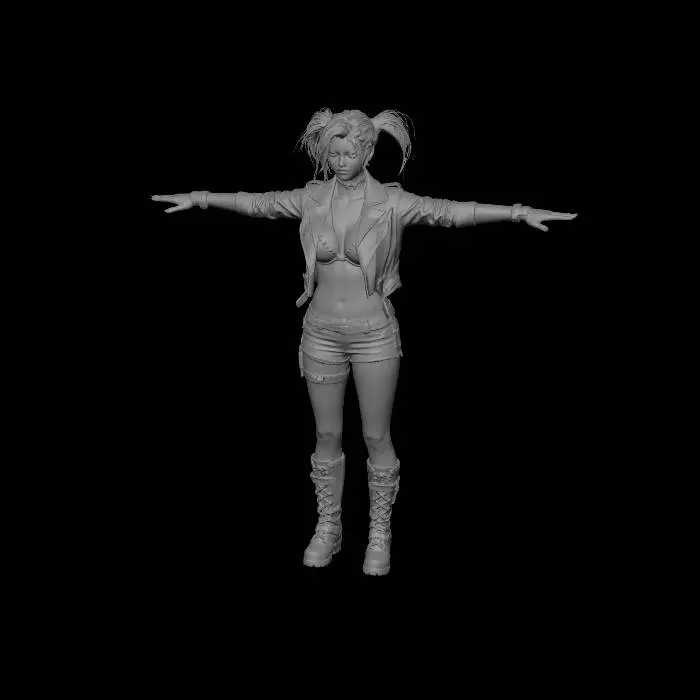 3D model for Moonlit Wasteland Warrior