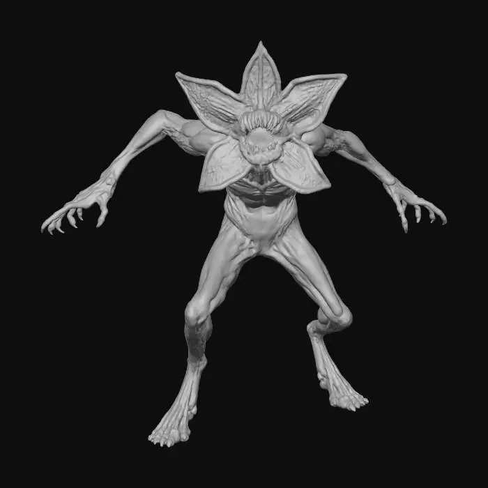 3D model for Demogorgon Creature
