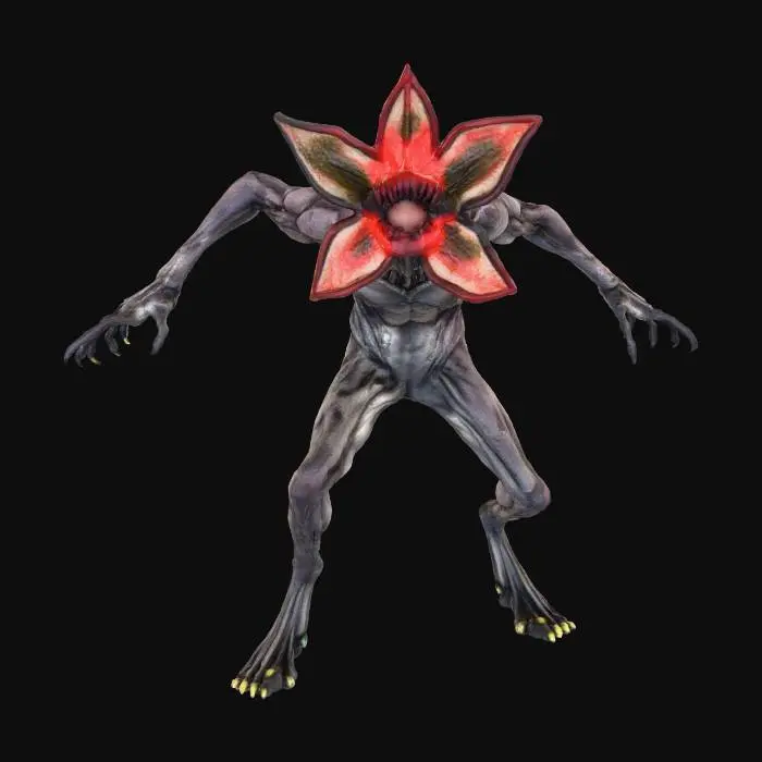 3D model for Demogorgon Creature