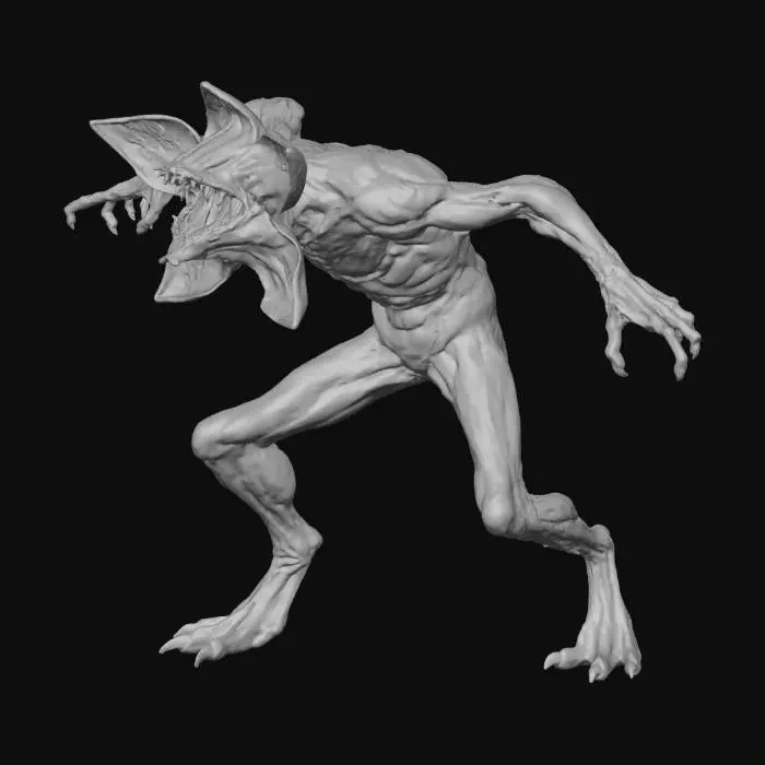 3D model for Demogorgon Creature