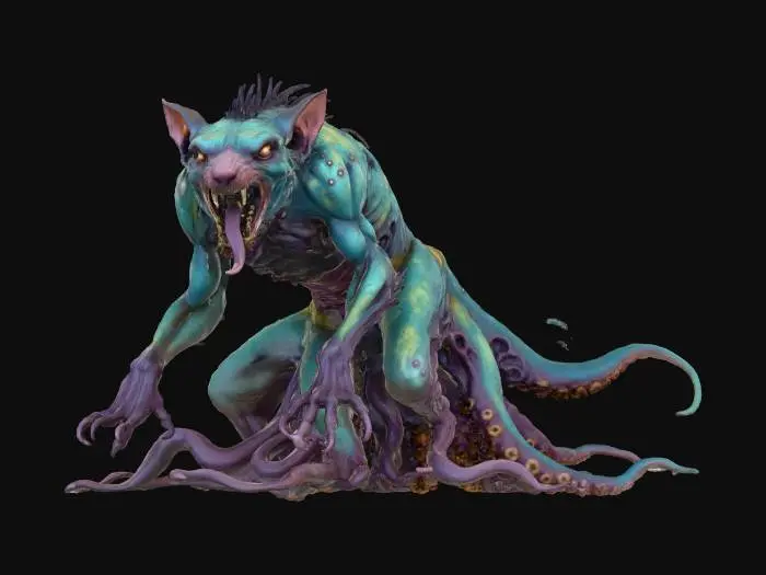 3D model for Tentacled Nightmare