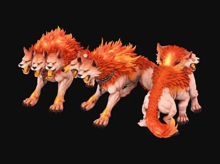 3D model for Inferno Canis