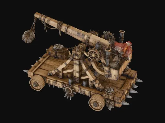 3D model for Siege Machine