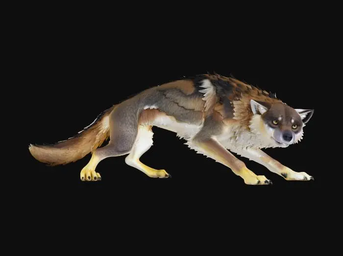 3D model for Fierce Stance