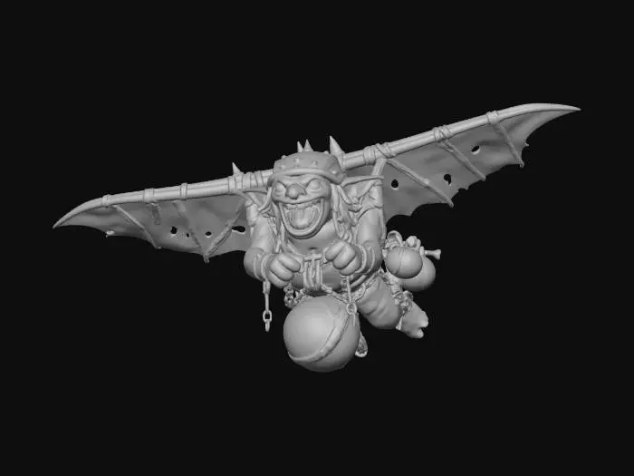 3D model for Goblin Bomber Pilot