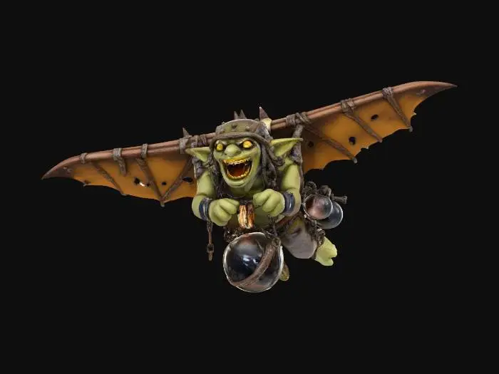3D model for Goblin Bomber Pilot