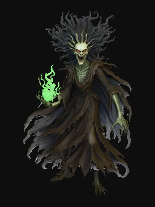 3D model for Ethereal Witch