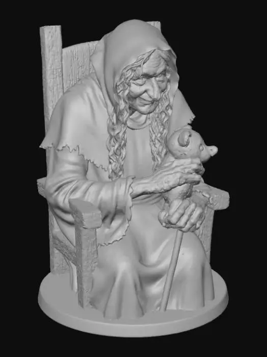 3D model for Grandmother's Comfort