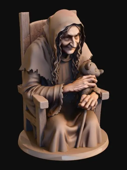 3D model for Grandmother's Comfort