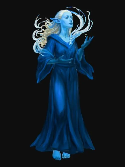 3D model for Mystic Elementalist