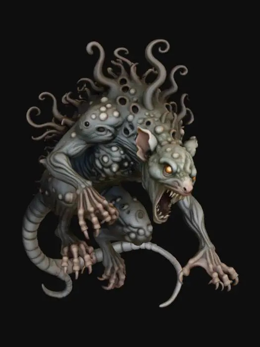 3D model for Writhing Pestilent Beast