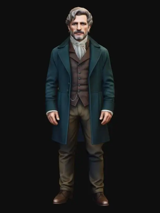 3D model for Victorian Gentleman