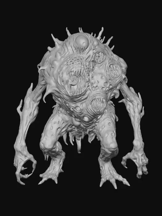 3D model for Monstrous Abomination