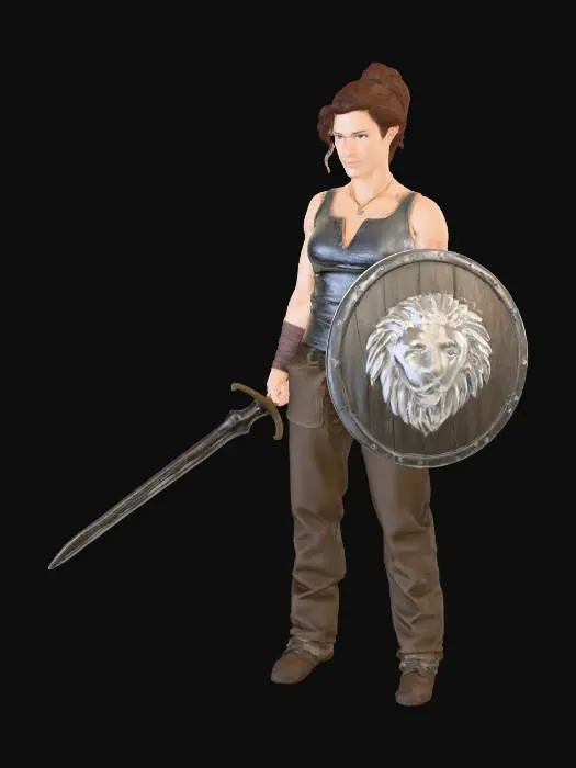 3D model for Warrior Spirit
