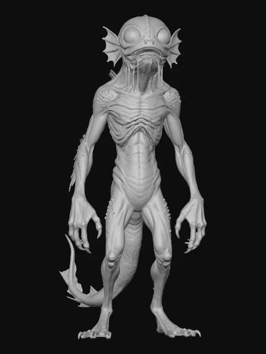 3D model for Deep Sea Creature