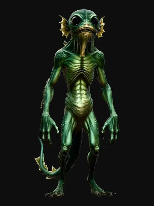 3D model for Deep Sea Creature