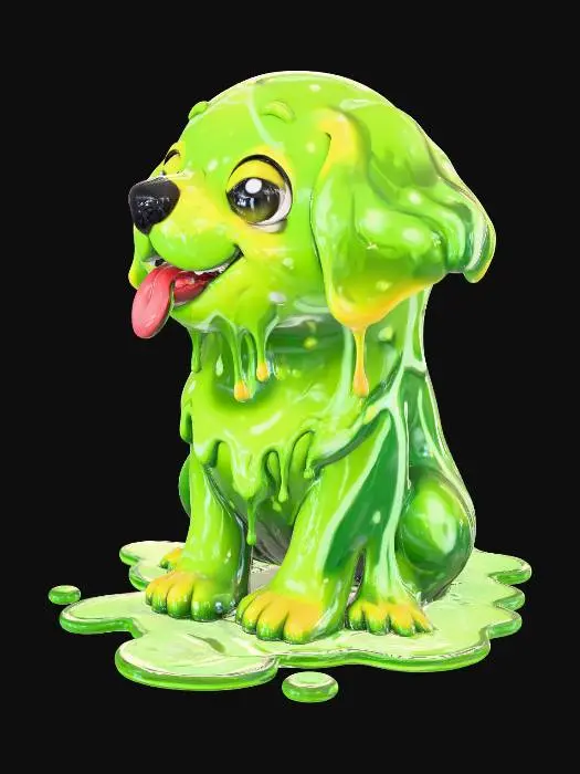 3D model for Slime Puppy