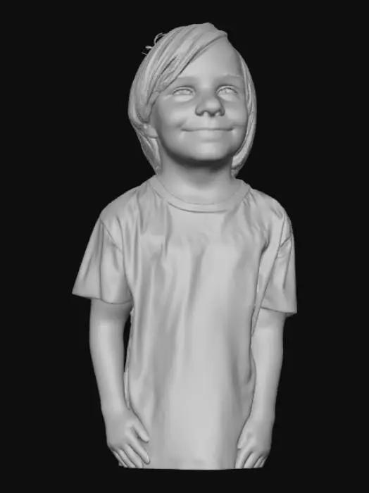 3D model for Smile in Stripes