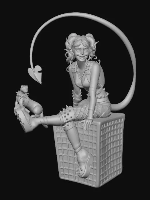 3D model for Neon Skyscraper Siren