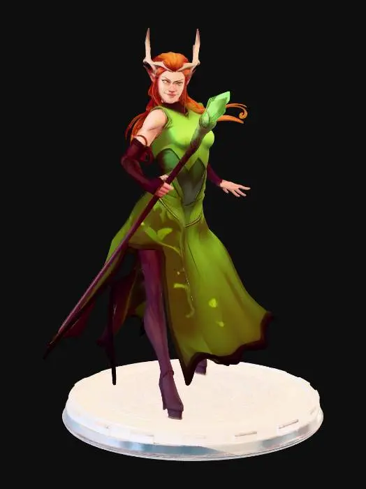 3D model for Verdant Ember