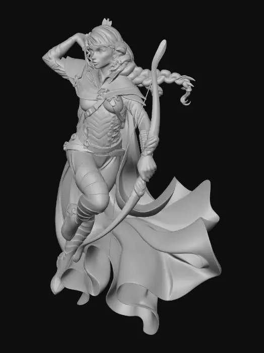 3D model for LEAPING ARROW