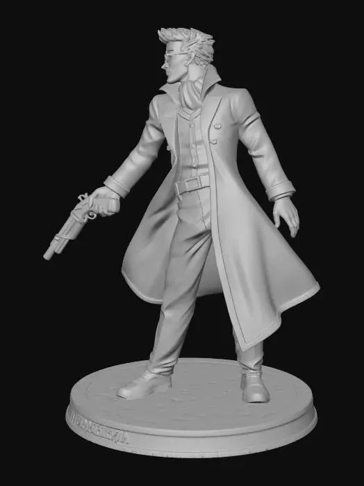 3D model for Moonlit Revolver