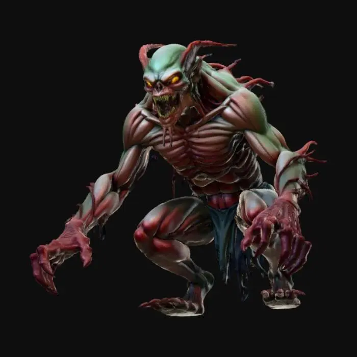 3D model for Nightcrawler Fiend