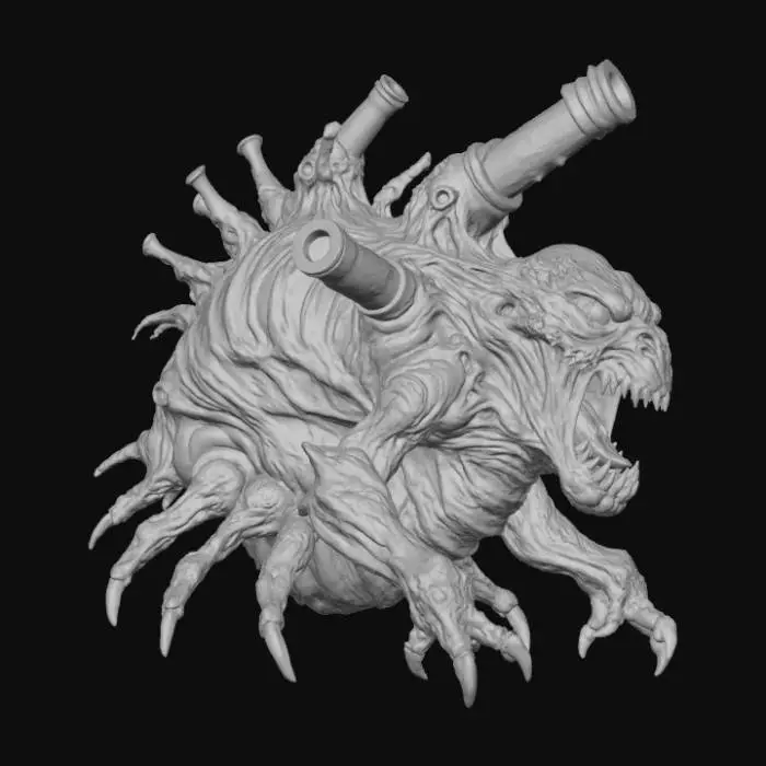 3D model for Beast of Barrels
