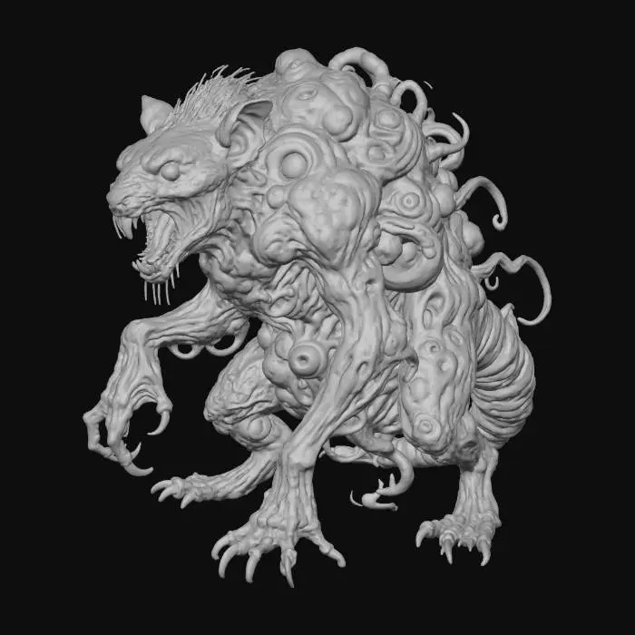 3D model for Writhing Terror