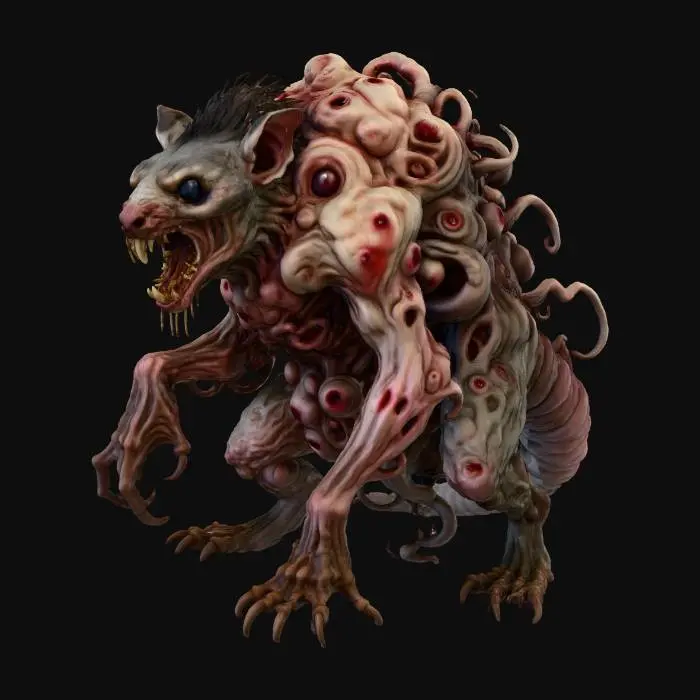 3D model for Writhing Terror