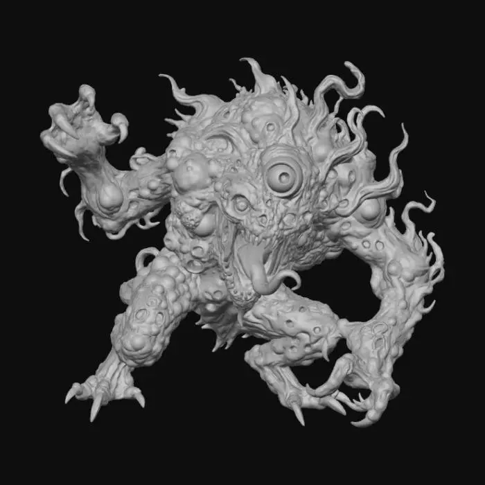 3D model for Nightmare Behemoth