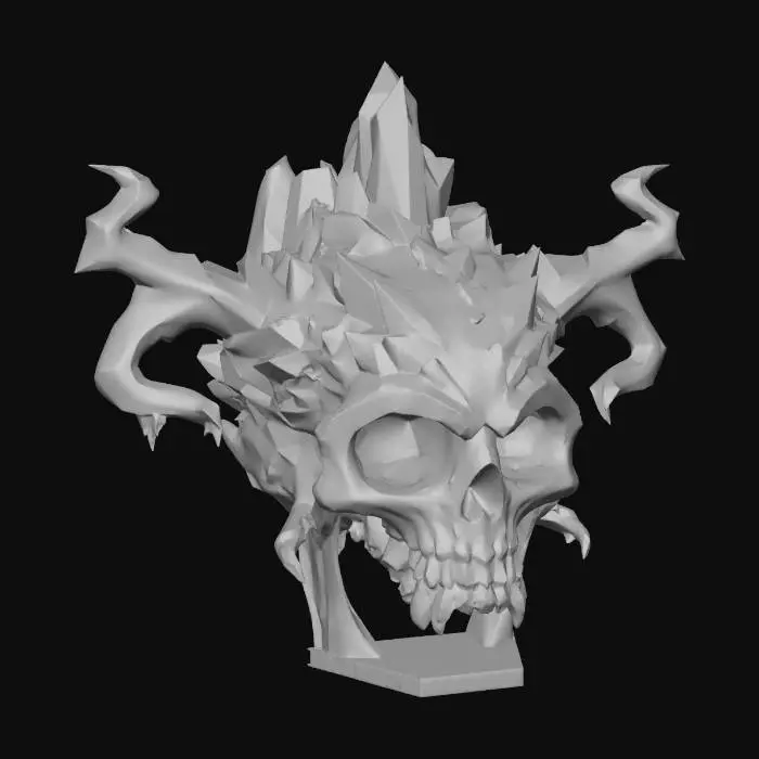 3D model for Frozen Skull Majesty