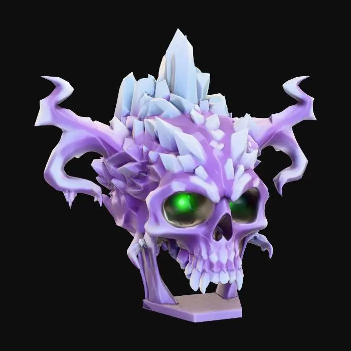 3D model for Frozen Skull Majesty